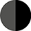 Noir, gris foncé