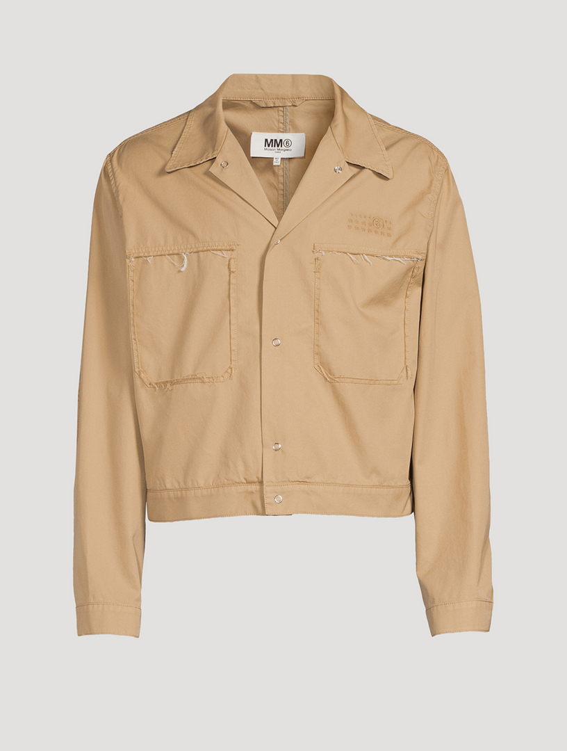 MM6 Maison Margiela Cotton Short Jacket | Holt Renfrew