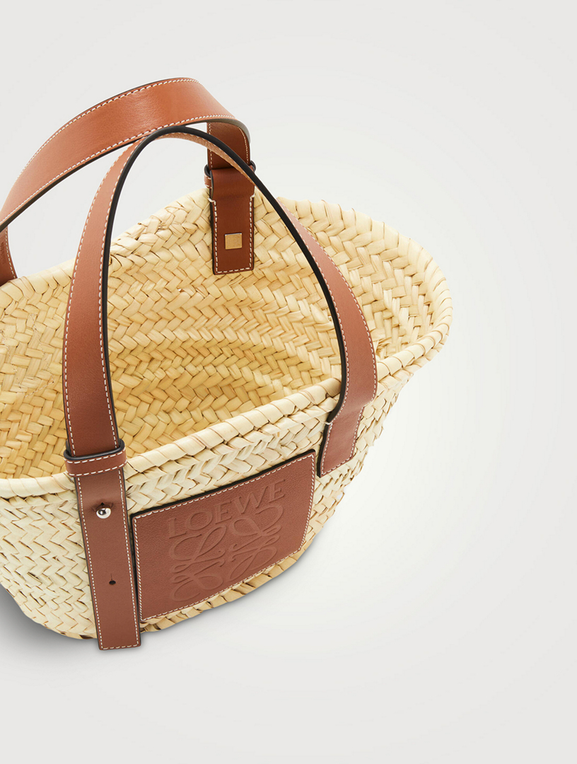 Loewe – Paula's Ibiza Small Shell Basket Bag Natural/Pecan