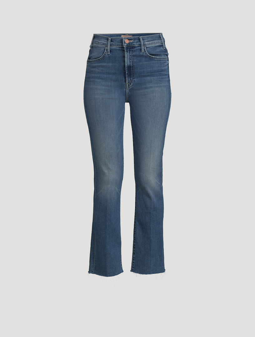 Flared High Ankle Jeans