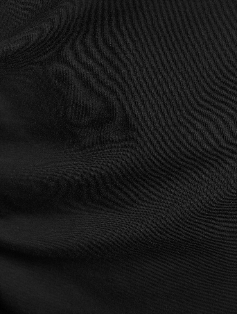 Draped Cotton Dress