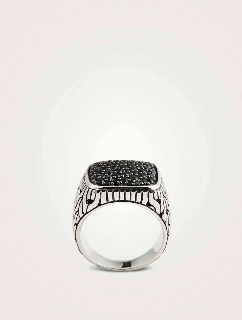 John hardy clearance black sapphire ring