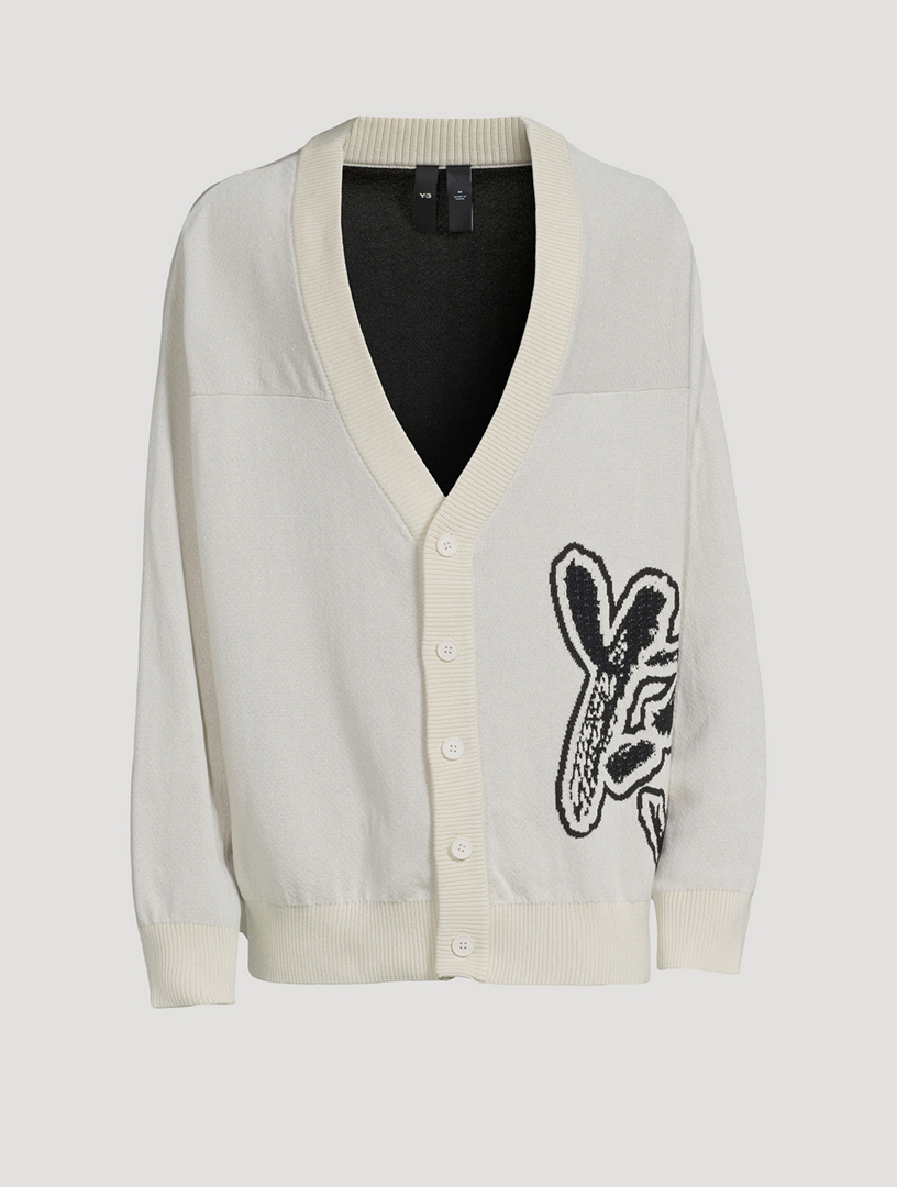 Y-3 Logo Knit Cardigan | Holt Renfrew