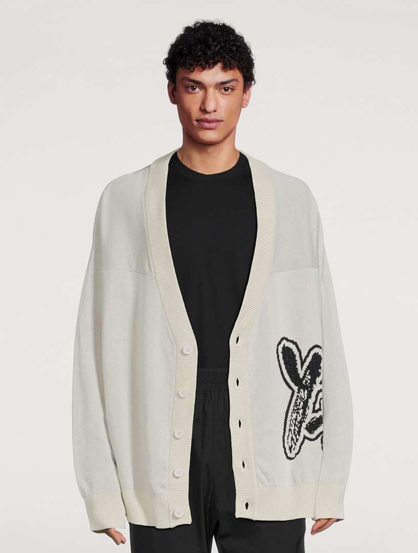 Logo Knit Cardigan