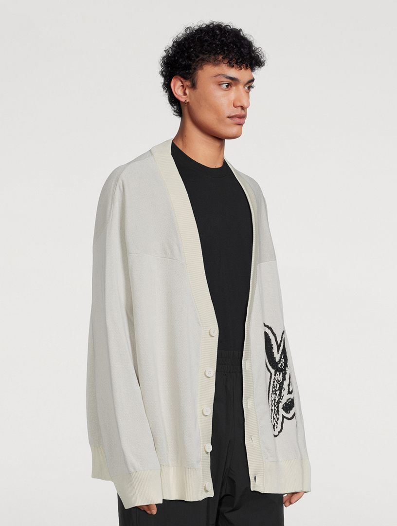 Logo Knit Cardigan