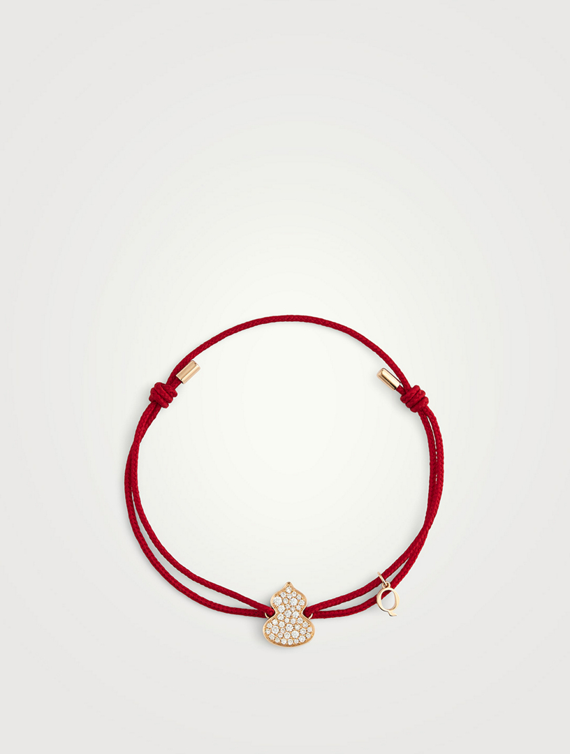 Qeelin ソトワール Bracelet 18K Rose Gold Diamond Red Agate QEELIN Wulu 18K Rose Gold Bracelet With Red Agate | Holt Renfrew