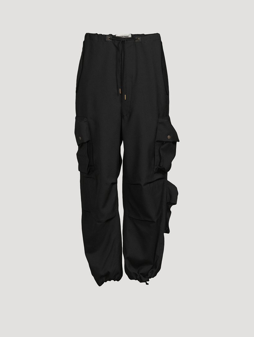 DARKPARK Blair Virgin Wool Twill Cargo Pants | Holt Renfrew