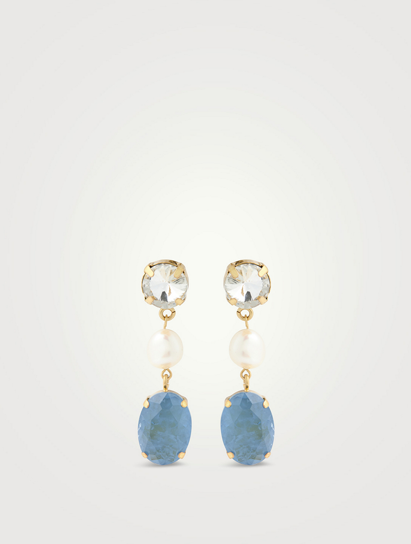 Elk Holt Earrings in Blue Mist – COMMUNION