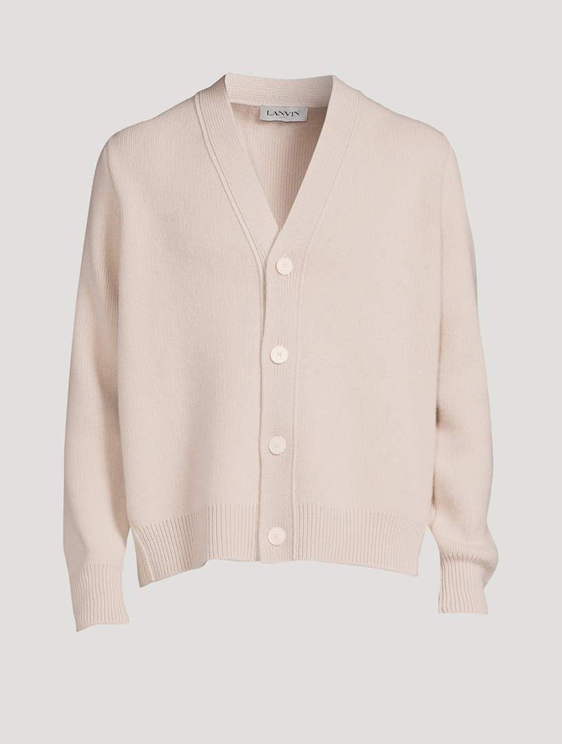 LANVIN Wool And Cashmere Cardigan | Holt Renfrew
