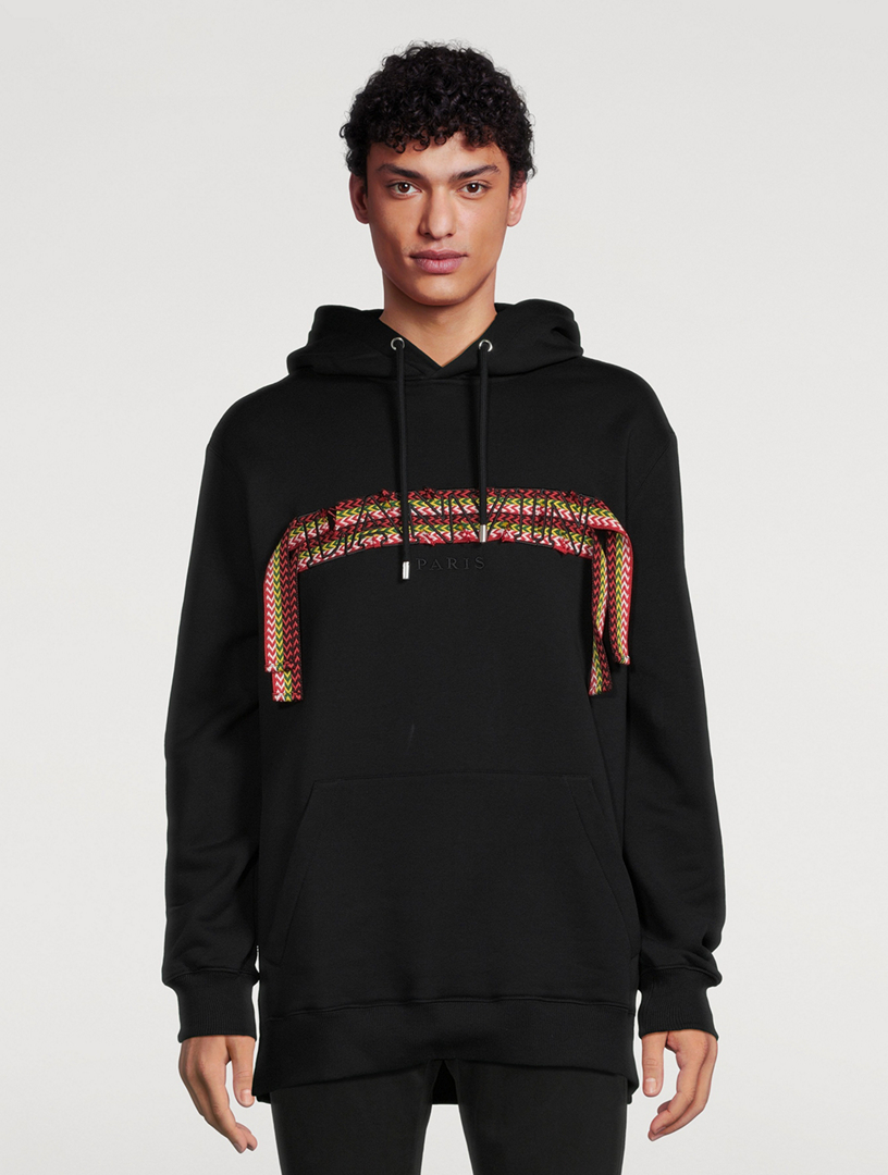 LANVIN Oversized Curb Lace Hoodie | Holt Renfrew