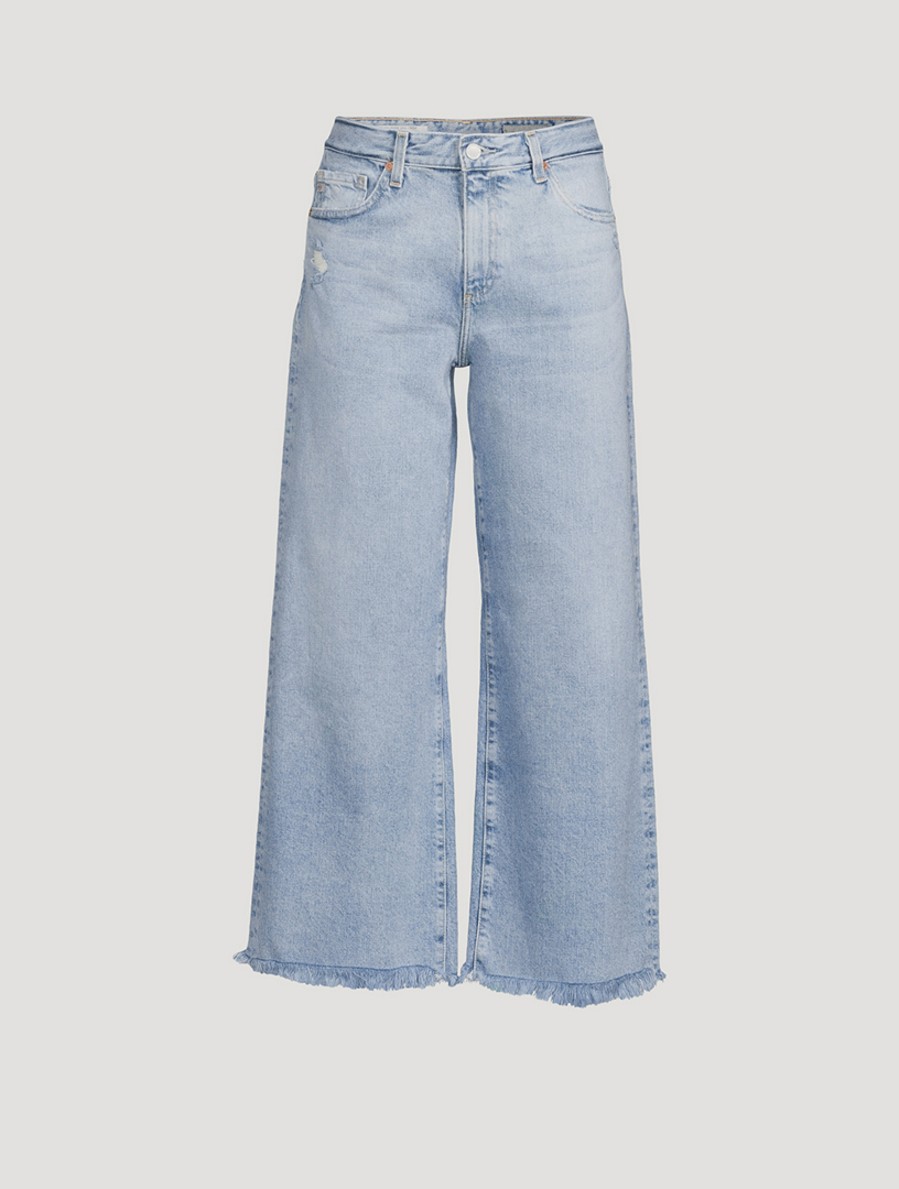 AG Saige Wide-Leg Jeans | Holt Renfrew