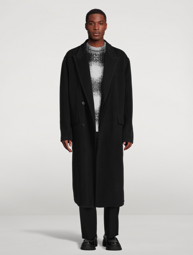 rito structure Double Face Long Coat