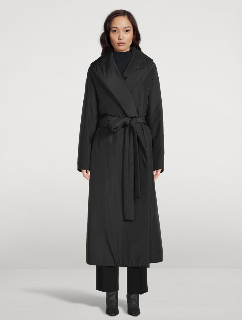 Francine Belted Cocoon Coat