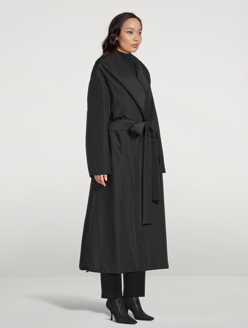 Francine Belted Cocoon Coat