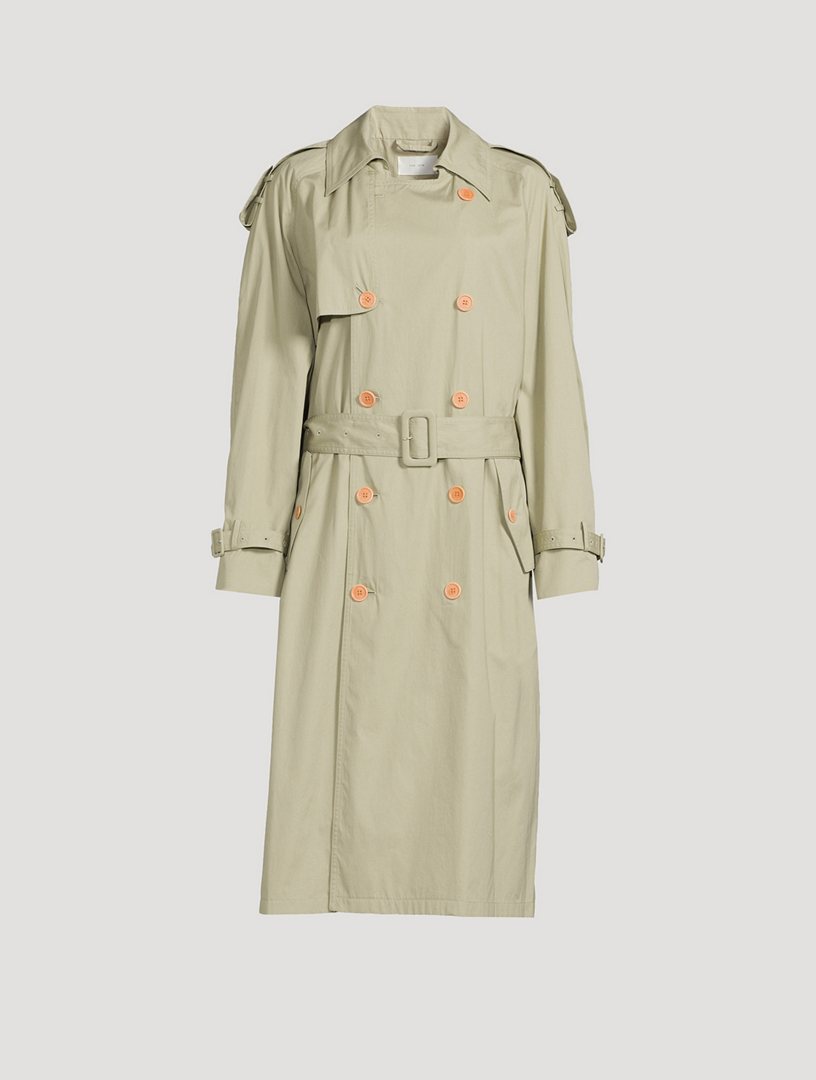 June Double-Breasted Trench Coat