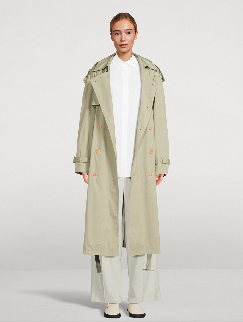 THE ROW June Double-Breasted Trench Coat | Holt Renfrew