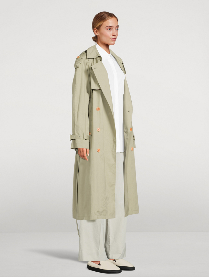 June Double-Breasted Trench Coat