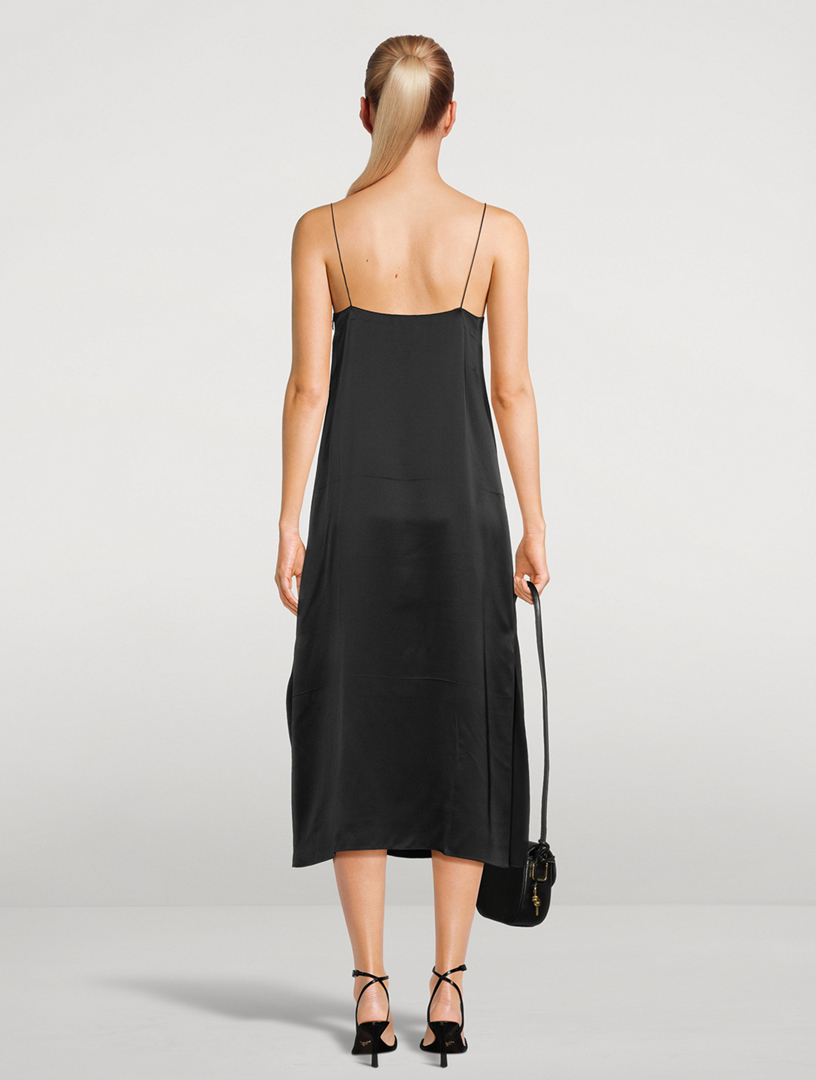 KHAITE Sicily Silk Slip Dress | Holt Renfrew