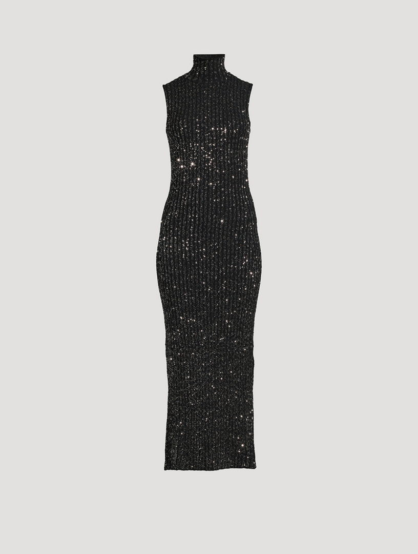 MISSONI Sequin Mockneck Maxi Dress | Holt Renfrew
