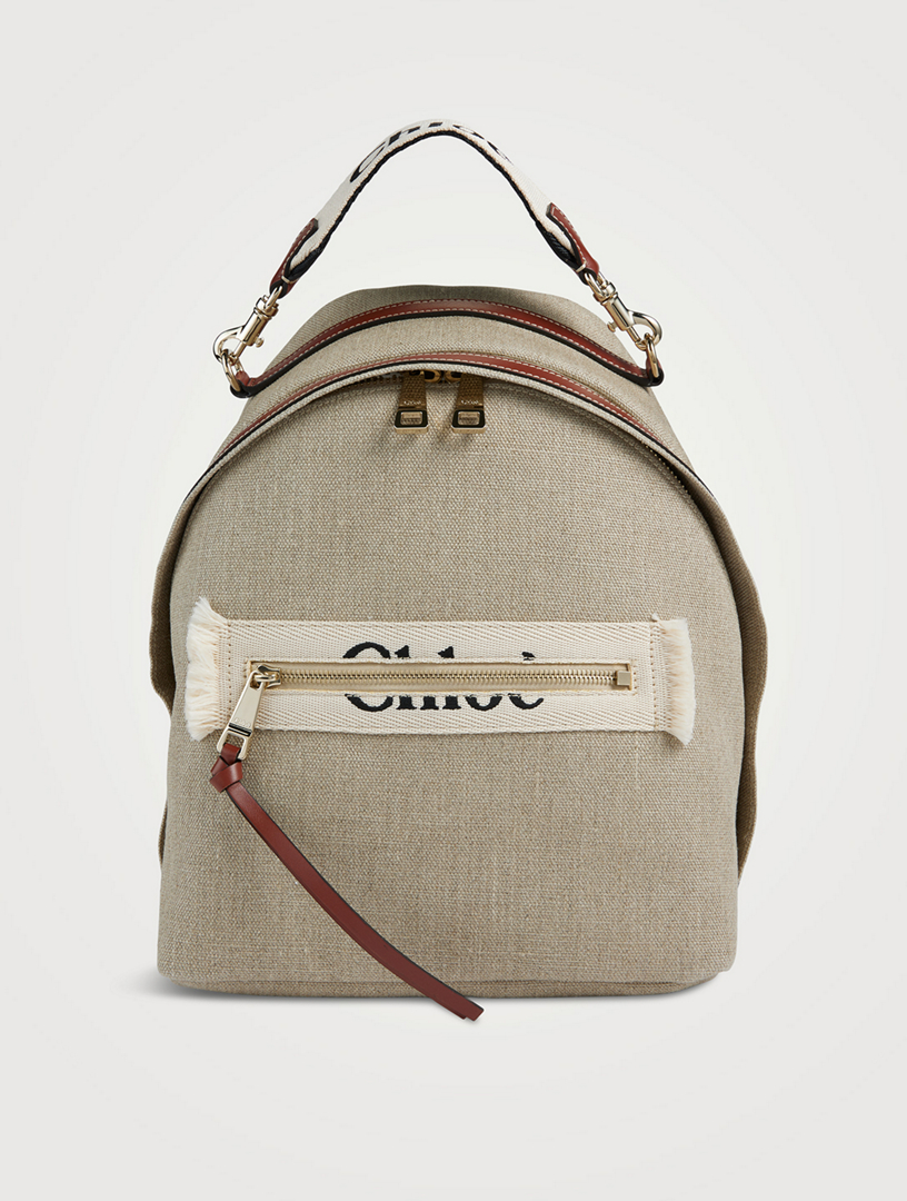 Woody Linen Backpack