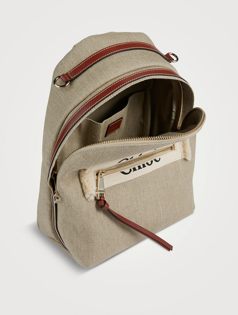 Woody Linen Backpack