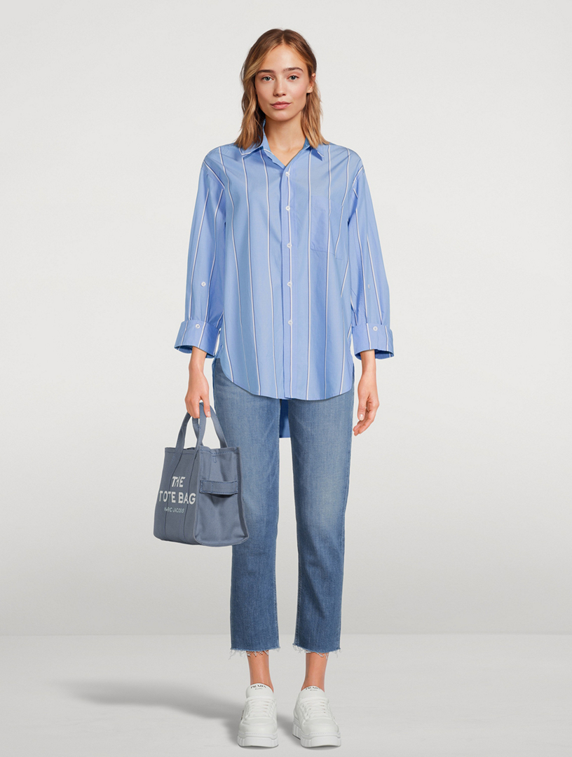 CITIZENS OF HUMANITY Isola Cropped Straight Jeans  Blue