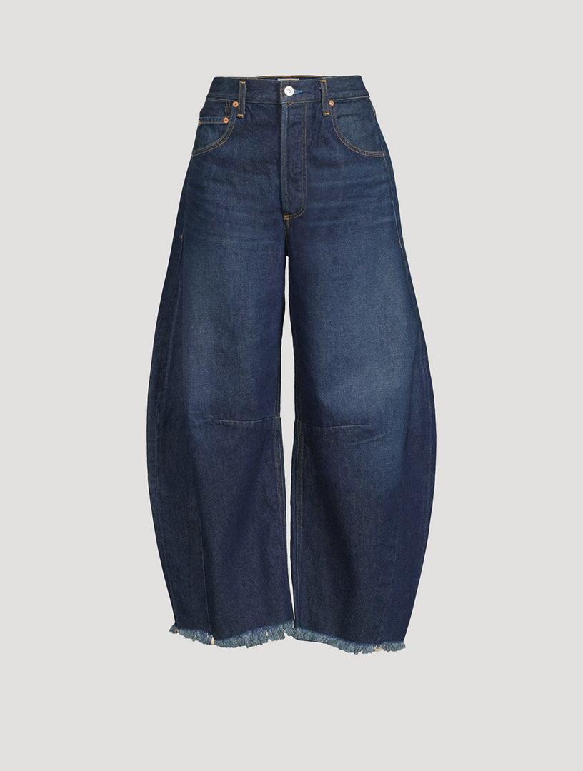 CITIZENS OF HUMANITY Horseshoe Wide-Leg Jeans | Holt Renfrew