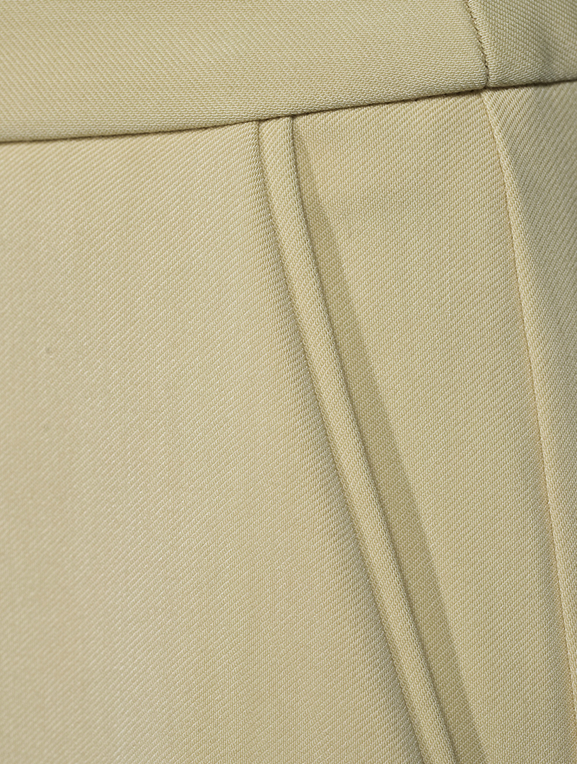 Straight-Leg Suiting Trousers