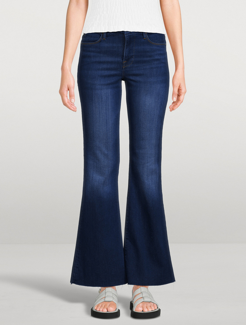 Striped High Rise Flare Jeans – The Sydney Collection