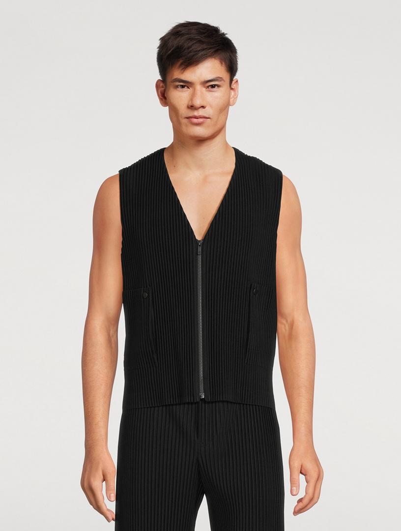 HOMME PLISSÉ ISSEY MIYAKE Flip Zip Vest | Holt Renfrew