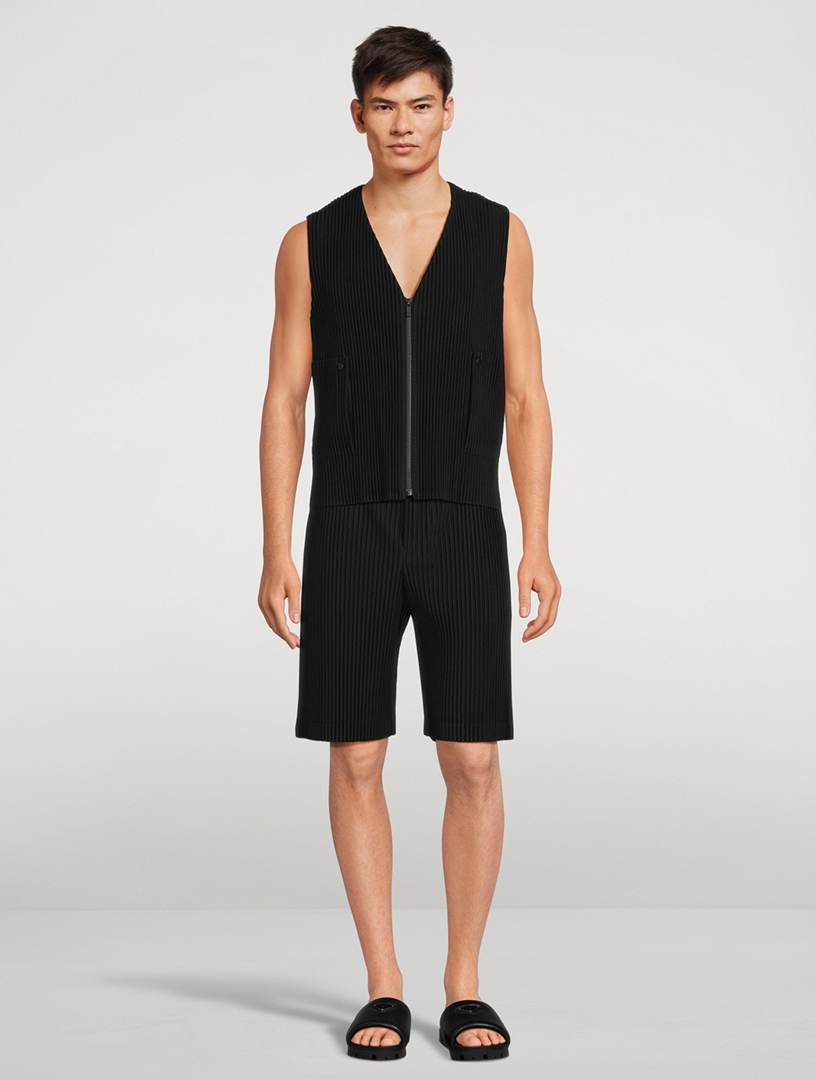 HOMME PLISSÉ ISSEY MIYAKE Flip Zip Vest | Holt Renfrew