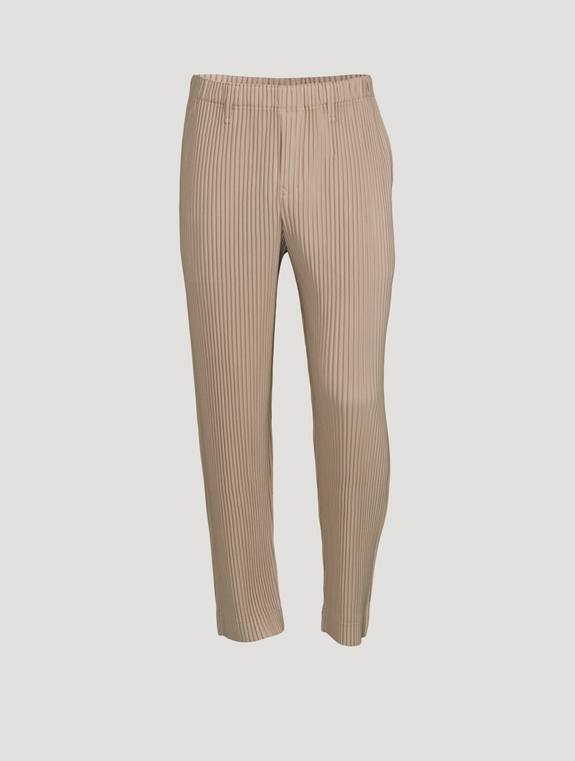 HOMME PLISSÉ ISSEY MIYAKE Slim-Fit Pants | Holt Renfrew