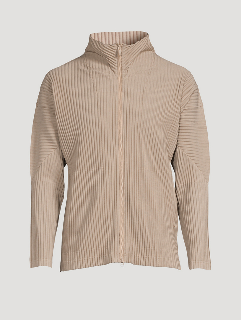 homme plisse issey miyake zip jacket | tekax.gob.mx