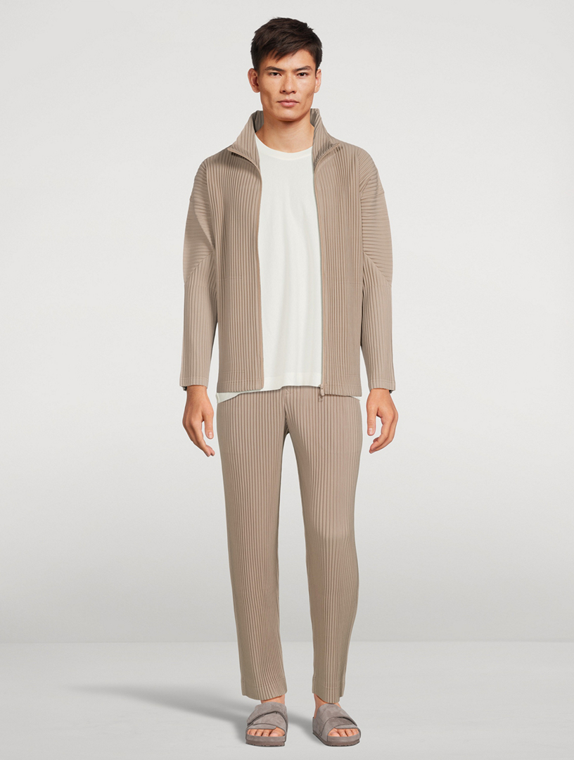 HOMME PLISSÉ ISSEY MIYAKE Zip Up Cardigan | Holt Renfrew