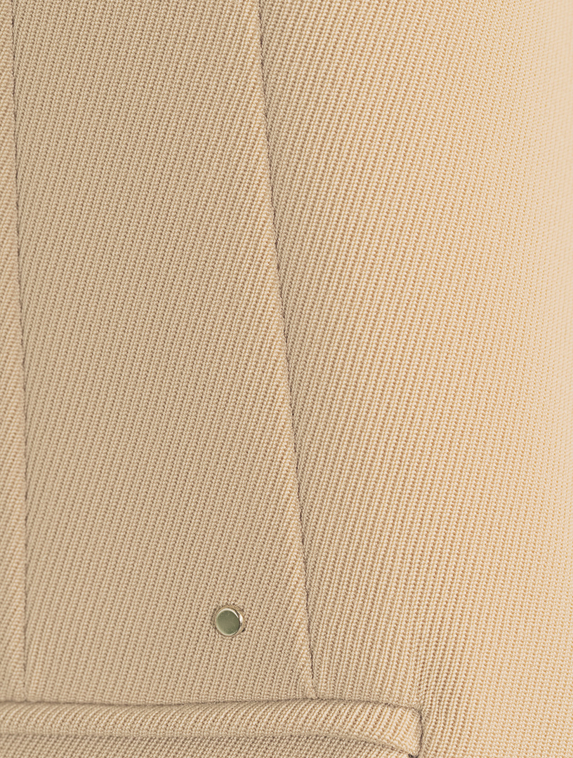 Wool Corset Blazer