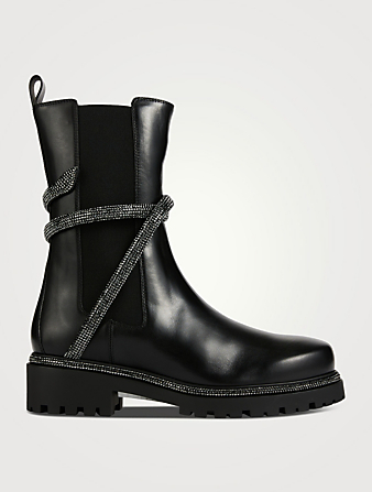 Cleo Leather Combat Boots