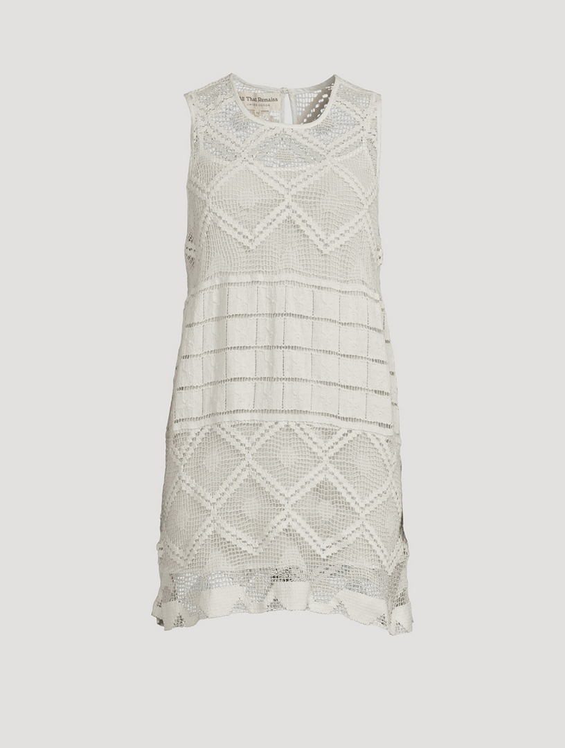 ALL THAT REMAINS Leaha Lace Shift Dress | Holt Renfrew