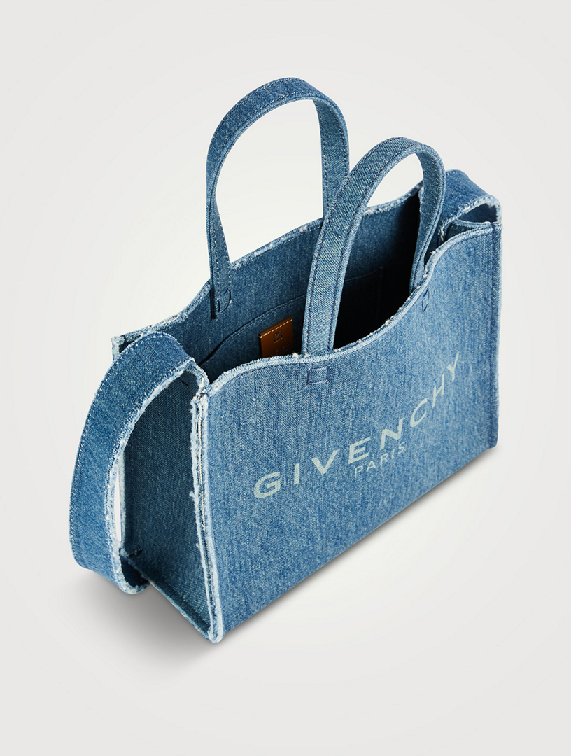 GIVENCHY Small G Tote Denim Bag | Holt Renfrew