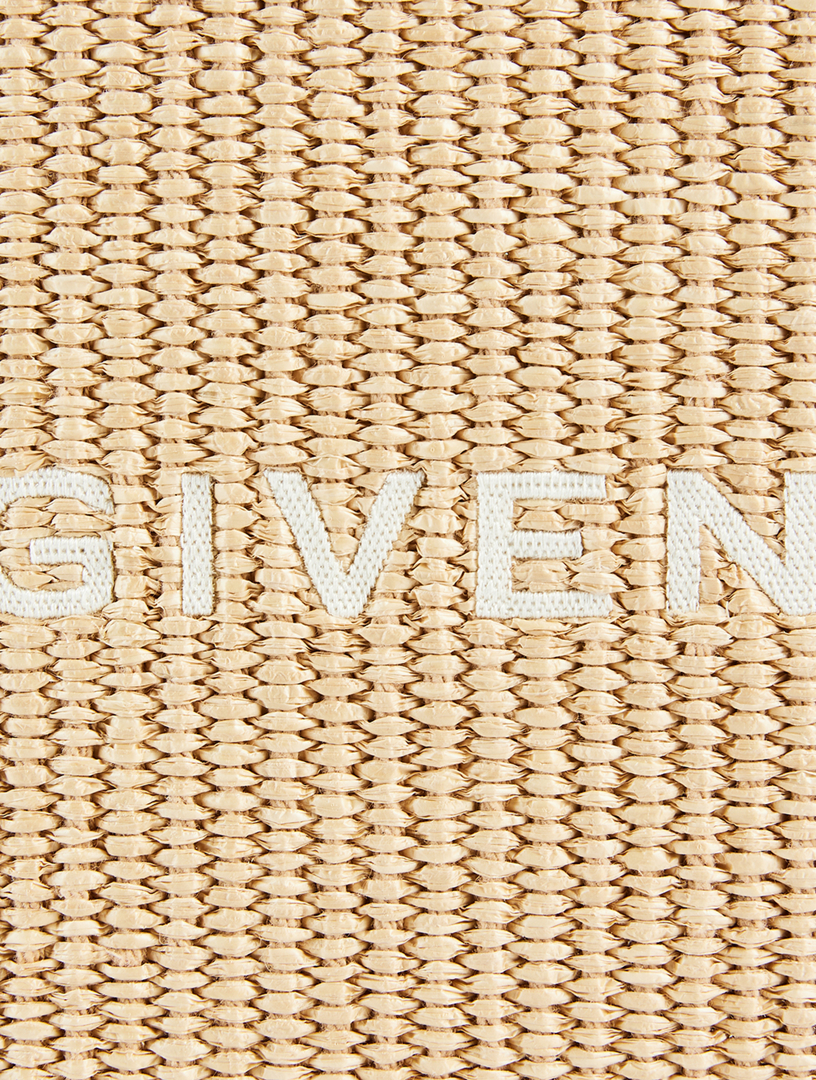 Raffia Travel Pouch