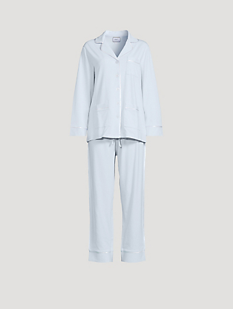 Ensemble pyjama en coton extensible de luxe