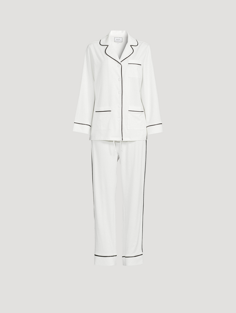 KIP. Luxe Stretch Cotton Pajama Set