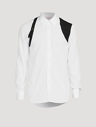 Cotton Shirt With Harness