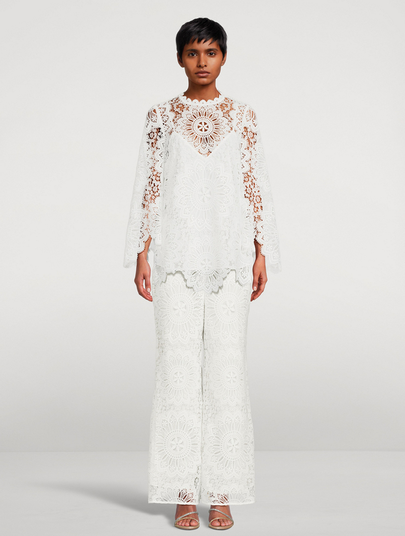 Chintz Crochet Lace Blouse