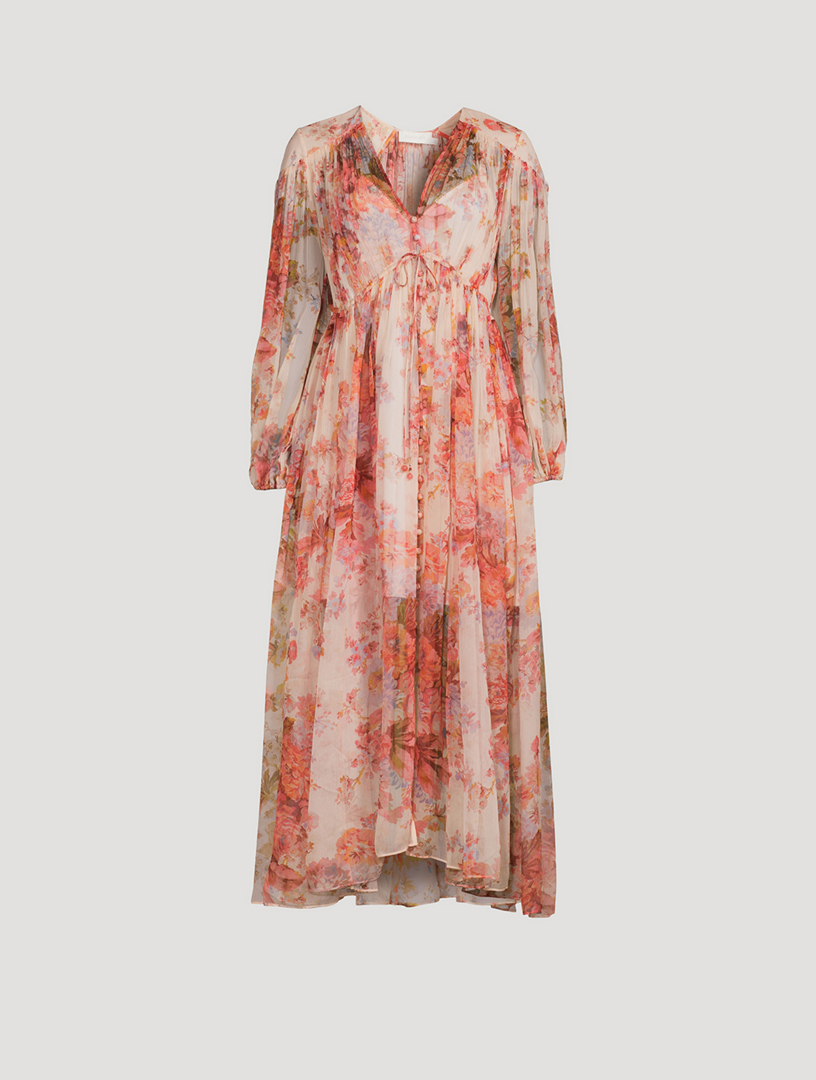 Zimmermann floral hot sale maxi dress