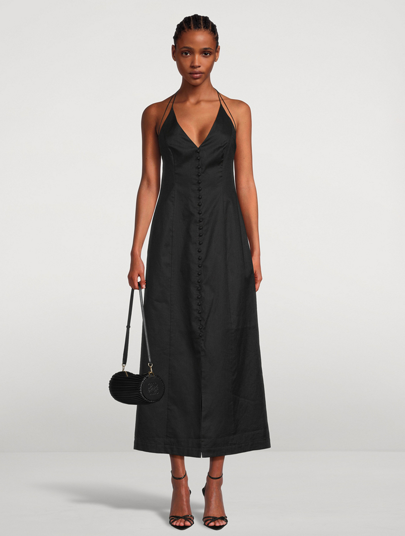 Zimmermann sales black dress