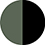 Black, Dark Green
