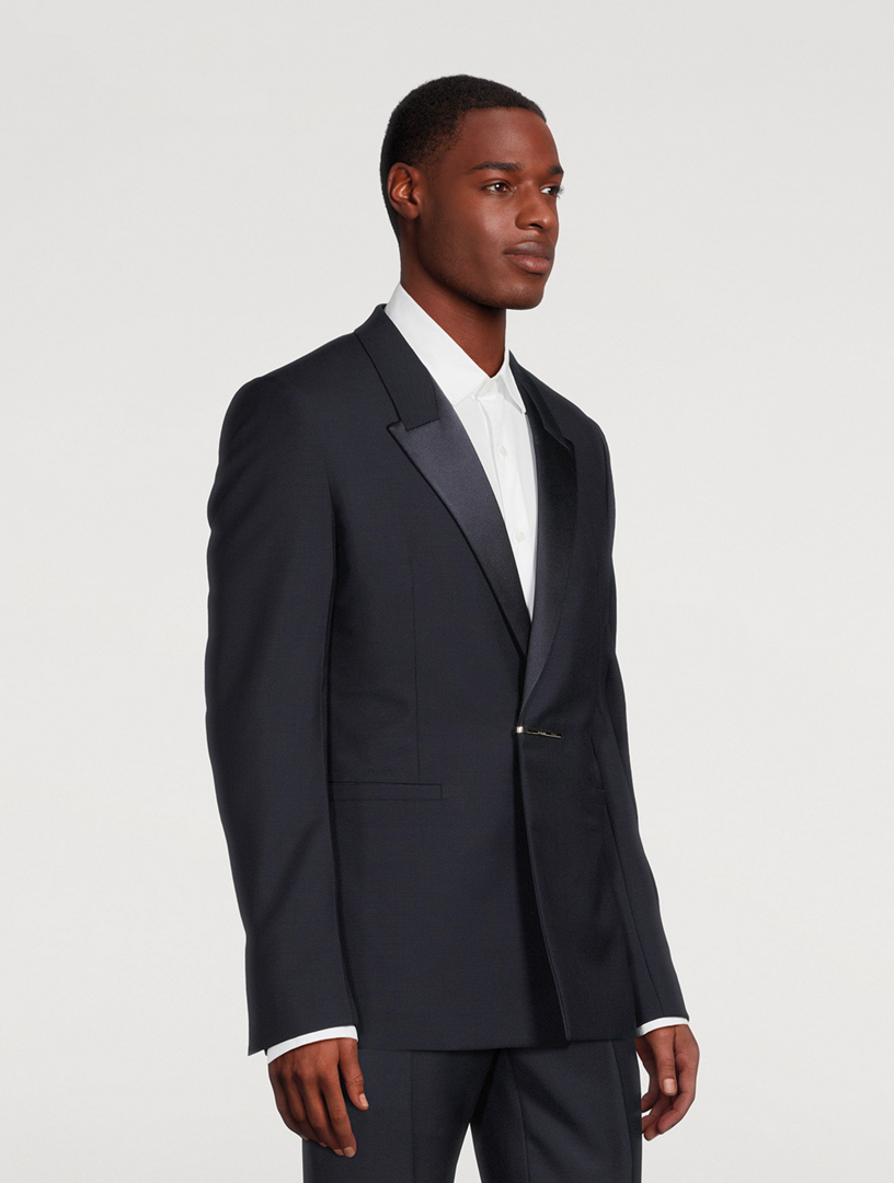 ALEXANDER MCQUEEN Slim-Fit Wool and Mohair-Blend Suit Jacket for