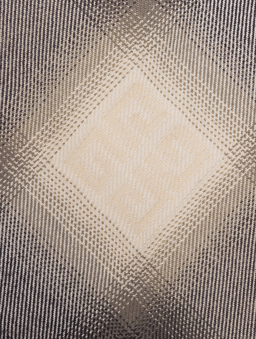 Cotton Check Shirt With Hood