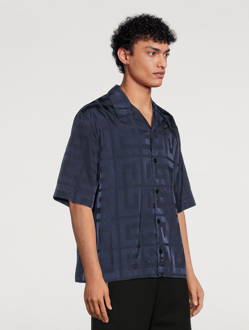 4G Boxy Short-Sleeve Shirt