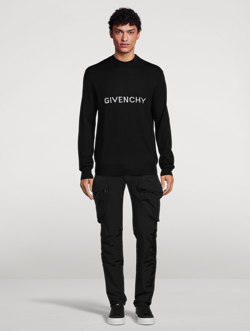 GIVENCHY Archetype Crewneck Sweater With Logo Holt Renfrew